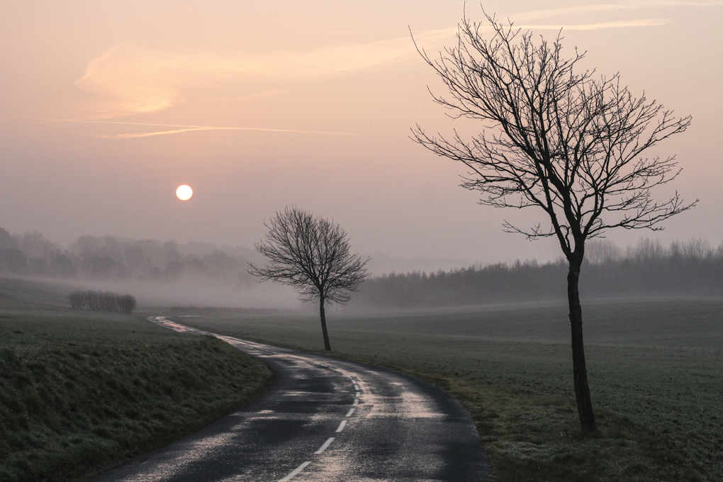 Sur la route